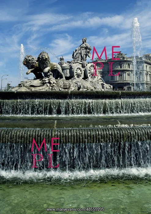 : Spain. Madrid. Fountain of Cibeles : Spain. Madrid. Fountain of Cibeles