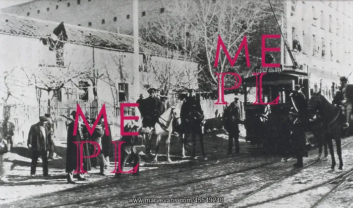 : SPAIN. Madrid. Spain (1919). Madrid. Tramway : SPAIN. Madrid. Spain (1919). Madrid. Tramway