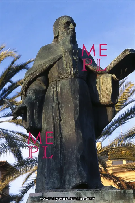  : SPAIN. MALLORCA. Palma de Mallorca. Statue of