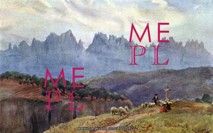 : SPAIN / MONTSERRAT 1906 : SPAIN / MONTSERRAT 1906