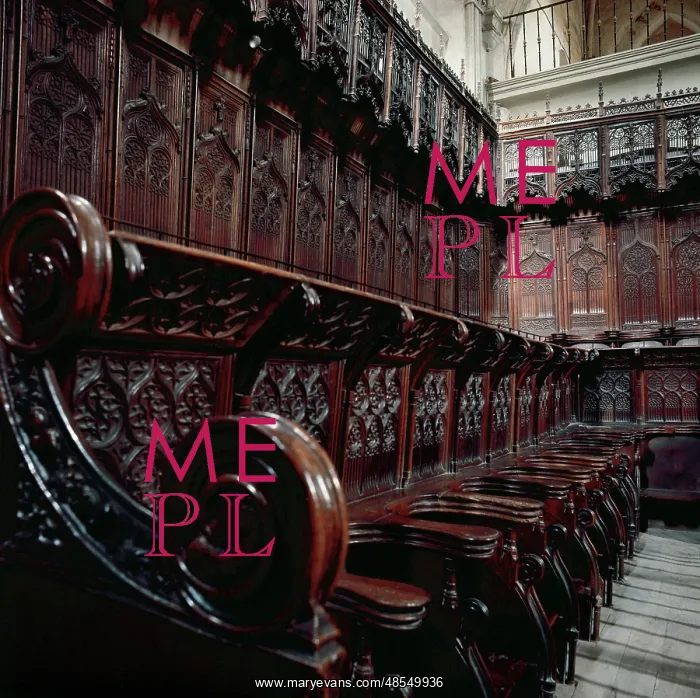 : Spain. Ona. Monastery of the Saviour. Choir stalls : Spain. Ona. Monastery of the Saviour. Choir stalls