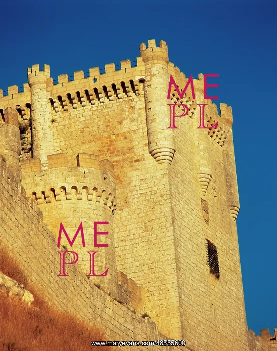 : Spain. Penafiel. Castle : Spain. Penafiel. Castle