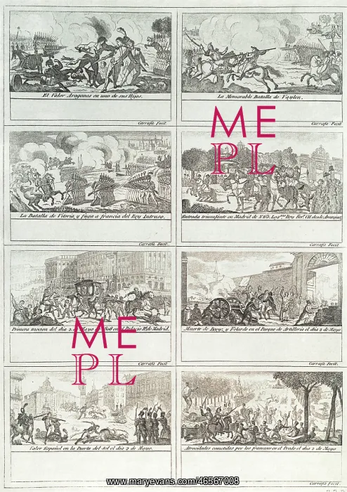 : Spain. Peninsular War (1808-1814). Scenes of : Spain. Peninsular War (1808-1814). Scenes of
