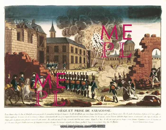 : Spain. Peninsular War (1808-1814). Siege and : Spain. Peninsular War (1808-1814). Siege and
