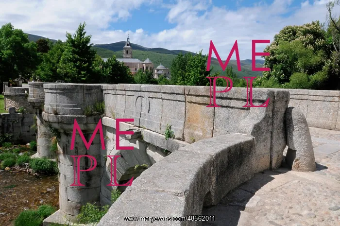  : Spain. Rascafria. Bridge of Forgiveness. Built in 1302 to by