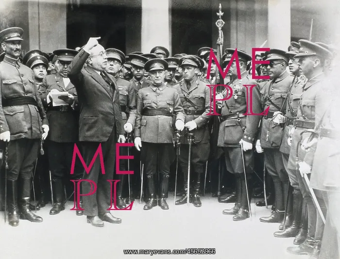 : Spain. The Second Republic. Manuel Azana in a : Spain. The Second Republic. Manuel Azana in a