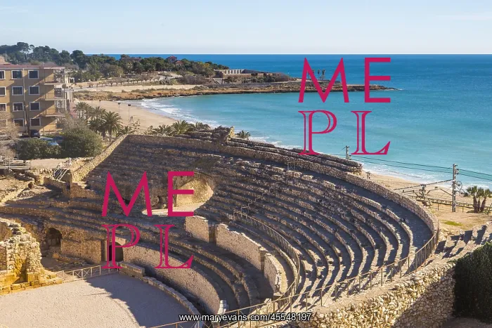 : Spain. Tarragona. Roman anfitheate : Spain. Tarragona. Roman anfitheate