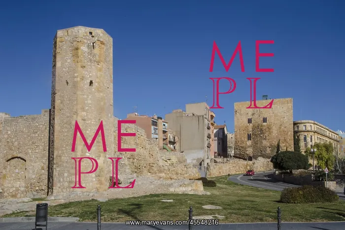 : Spain. Tarragona. Walls : Spain. Tarragona. Walls