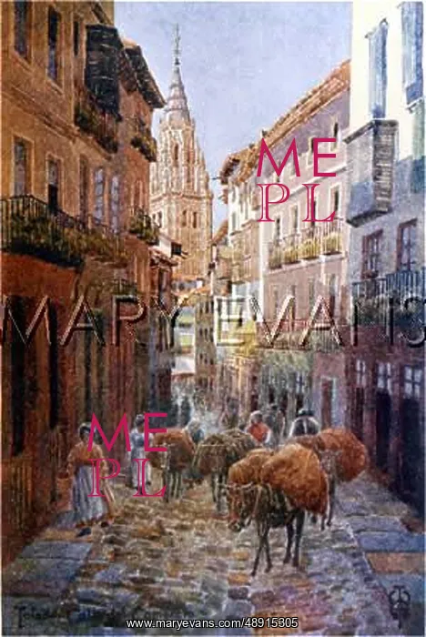  : SPAIN / TOLEDO / STREET 1906