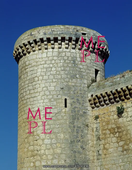 : Spain. Torrelobaton Castle. 15th : Spain. Torrelobaton Castle. 15th