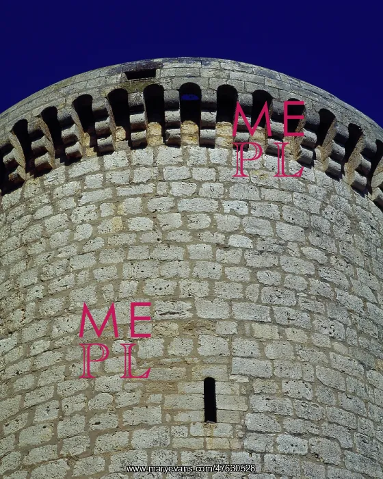 : Spain. Torrelobaton Castle. 15th : Spain. Torrelobaton Castle. 15th
