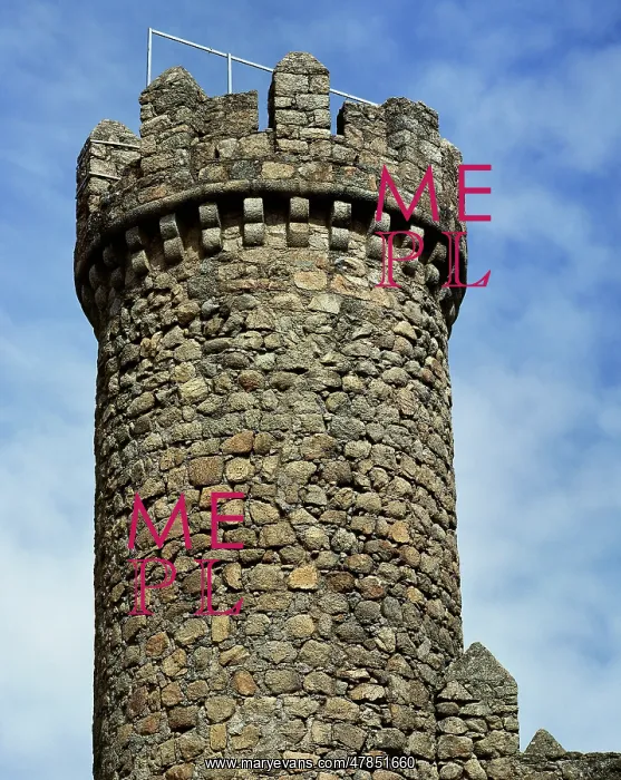 : Spain. Torrelodones. Watchtower of Torrelodones. 9th-11th : Spain. Torrelodones. Watchtower of Torrelodones. 9th-11th