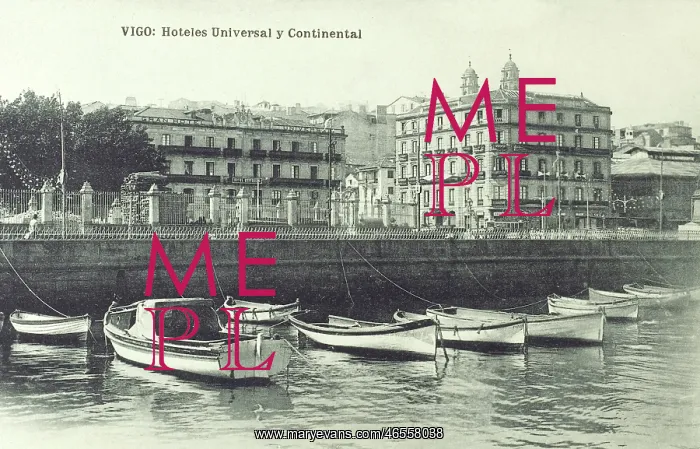 : Spain - Vigo - The Universal Hotel and Continental Hotel : Spain - Vigo - The Universal Hotel and Continental Hotel