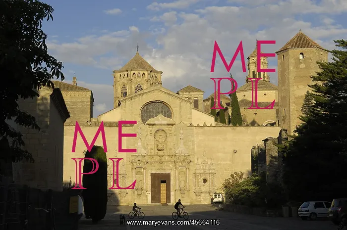 : SPAIN. Vimbodi. Monastery of Poblet. Cister Monasteries : SPAIN. Vimbodi. Monastery of Poblet. Cister Monasteries