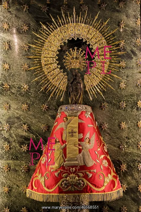 : SPAIN. Zaragoza. Virgen of Our Lady of the Pillar : SPAIN. Zaragoza. Virgen of Our Lady of the Pillar