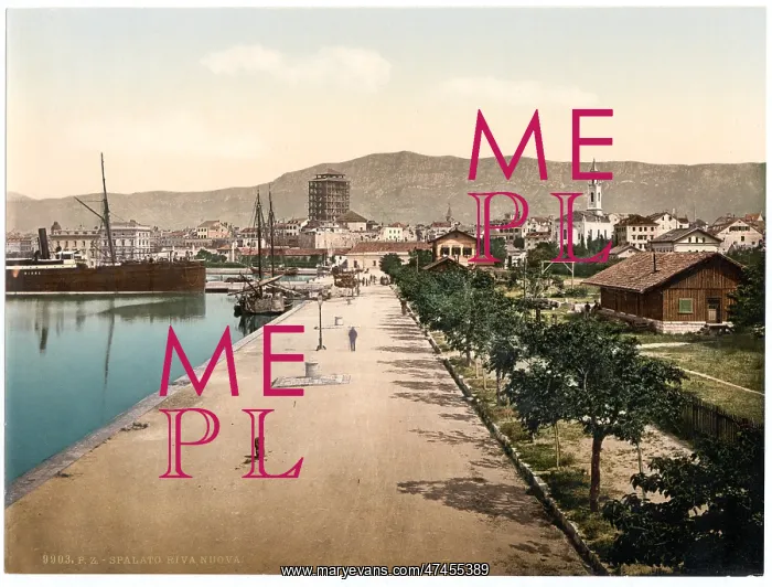 : Spalato, the docks, Dalmatia, Austro-Hungary : Spalato, the docks, Dalmatia, Austro-Hungary
