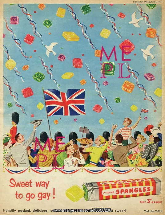 : Spangles Coronation advertisement : Spangles Coronation advertisement