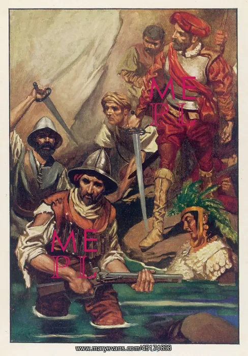 : SPANISH AMBUSHED 1520 : SPANISH AMBUSHED 1520