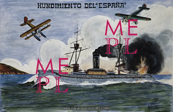 : Spanish Civil War (1936-1939). Sinking of the : Spanish Civil War (1936-1939). Sinking of the