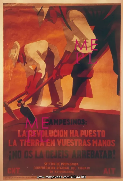 : Spanish Civil War Poster : Spanish Civil War Poster