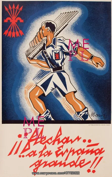 : Spanish Civil War poster : Spanish Civil War poster