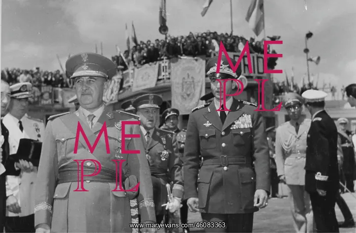 : The Spanish general and dictator Francisco Franco : The Spanish general and dictator Francisco Franco