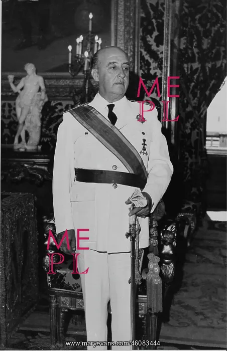  : The Spanish general and dictator Francisco Franco
