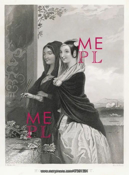  : SPANISH GIRL AND DUENNA