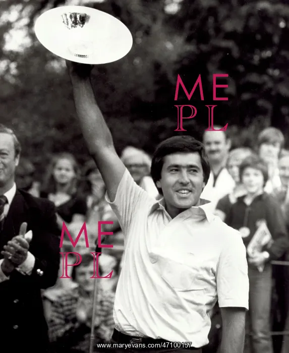 : Spanish Golfer Severiano Ballesteros : Spanish Golfer Severiano Ballesteros