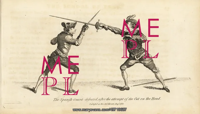 : The Spanish Guard defeated after an attempt : The Spanish Guard defeated after an attempt