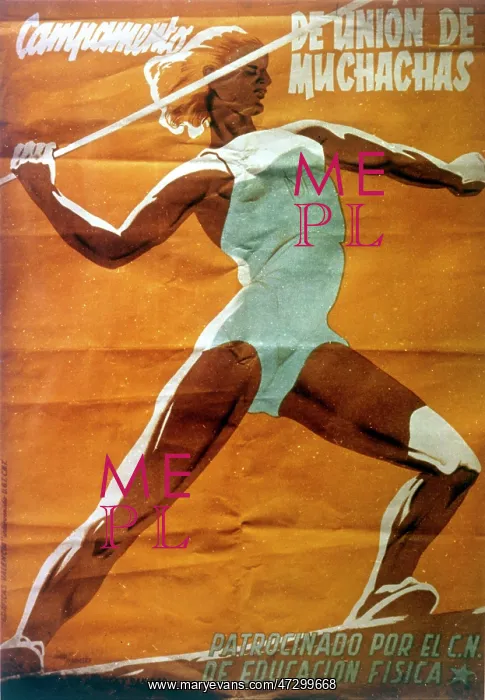 : SPANISH JAVELIN POSTER : SPANISH JAVELIN POSTER