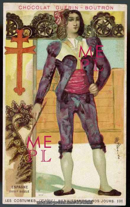 : SPANISH MAN 18C BULLFIGH : SPANISH MAN 18C BULLFIGH