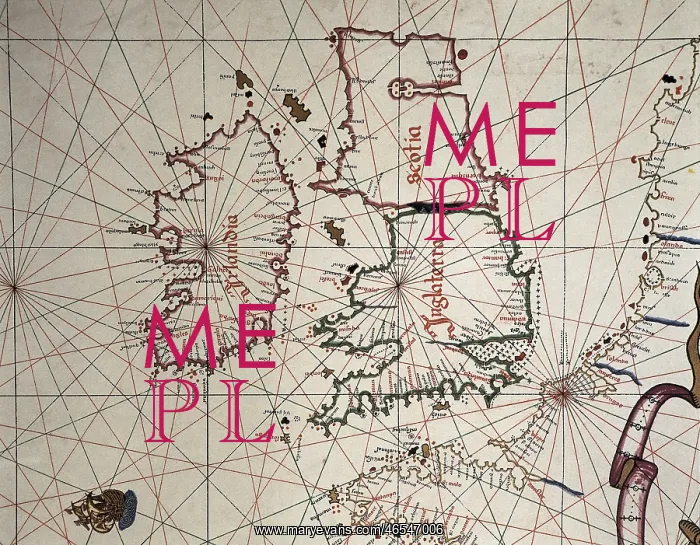 : Spanish map of England, Scotland and Ireland : Spanish map of England, Scotland and Ireland