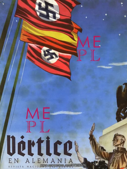 : SPANISH & NAZI FLAGS : SPANISH & NAZI FLAGS