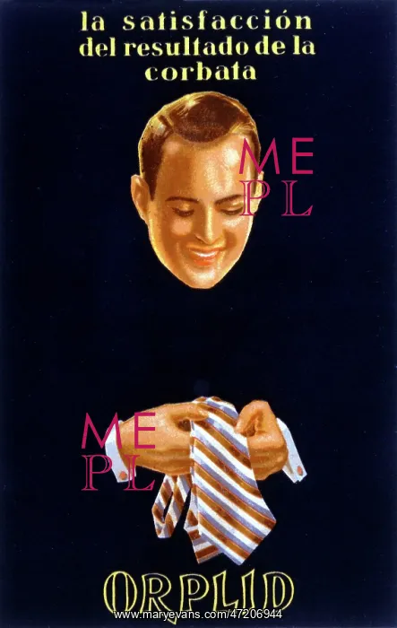 : SPANISH NECKTIE ADVERT : SPANISH NECKTIE ADVERT
