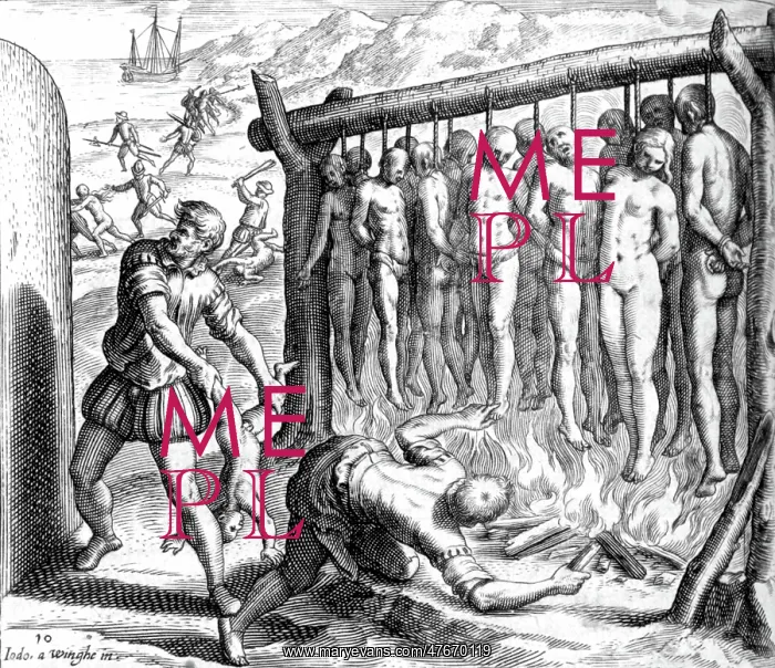 : Spanish Persecution in the West Indies, 16th Century : Spanish Persecution in the West Indies, 16th Century