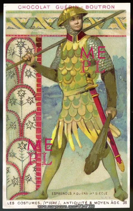  : SPANISH PIKEMAN 9TH C