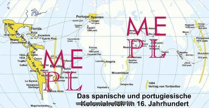: Spanish and Portuguese colonies : Spanish and Portuguese colonies