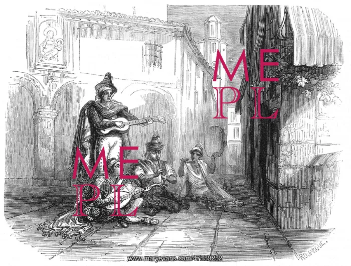 : A Spanish serenade, 1857 : A Spanish serenade, 1857