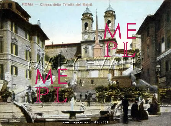  : SPANISH STEPS / ROME / C1905