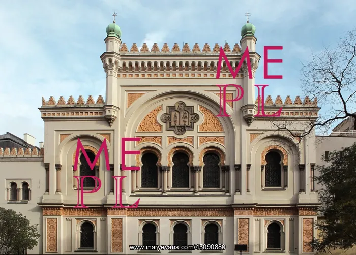 : Spanish Synagogue, Jewish quarter, Prague, Czech Republic : Spanish Synagogue, Jewish quarter, Prague, Czech Republic