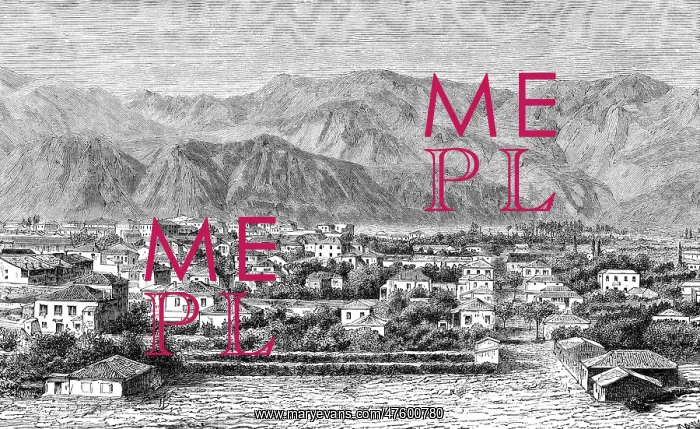  : Sparta and the Taygetus mountains, c. 1880