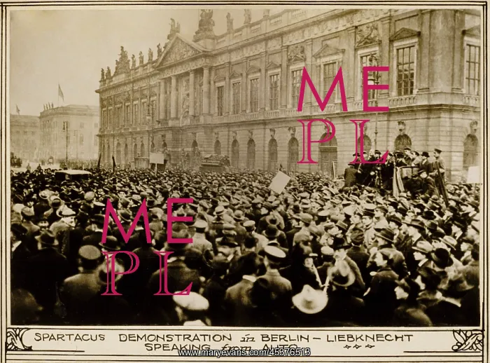 : Spartacus League demonstration in Berlin in : Spartacus League demonstration in Berlin in
