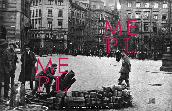 : Spartacus uprising in Berlin, 1919 : Spartacus uprising in Berlin, 1919