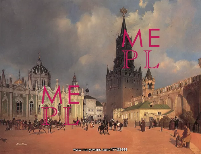  : At the Spassky Gate of the Kremlin