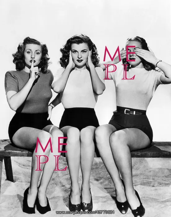 : Speak no evil, hear no evil, see no evil : Speak no evil, hear no evil, see no evil