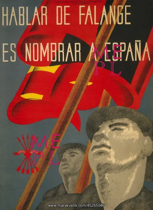 : TO SPEAK OF THE FALANGE IS TO NAME SPAIN. Spanish : TO SPEAK OF THE FALANGE IS TO NAME SPAIN. Spanish