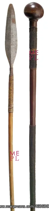  : Spear and combat club