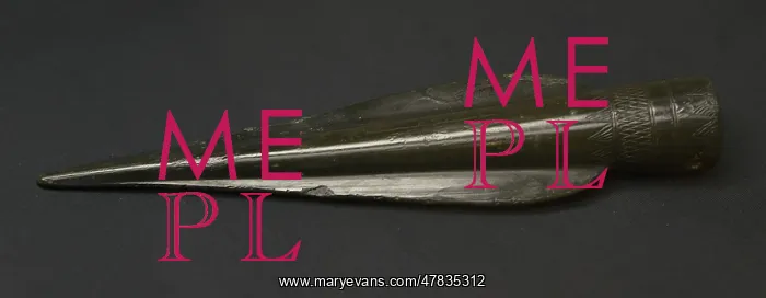 : Spear head. Bronze. 16th to 12th century BC. From : Spear head. Bronze. 16th to 12th century BC. From
