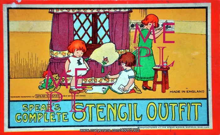 : Spear's Complete Stencil Outfit : Spear's Complete Stencil Outfit